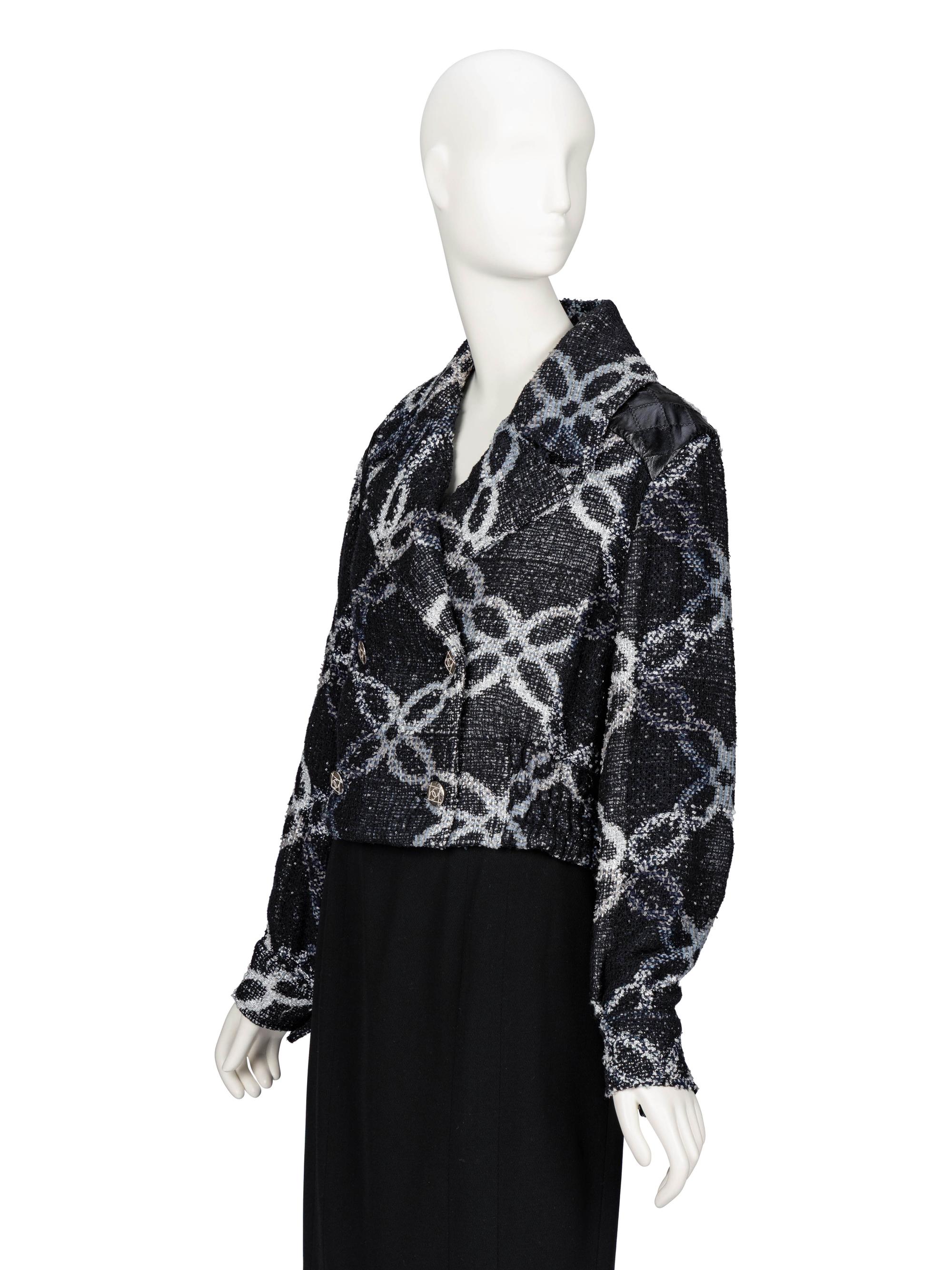 Chanel, Cropped Fantasy Tweed Jacket