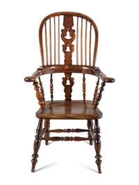 An English Oak Windsor Chair