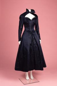 Charles James Satin Evening Dress, 1945