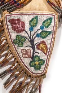 Great Lakes Beaded Hide Knife Sheath
