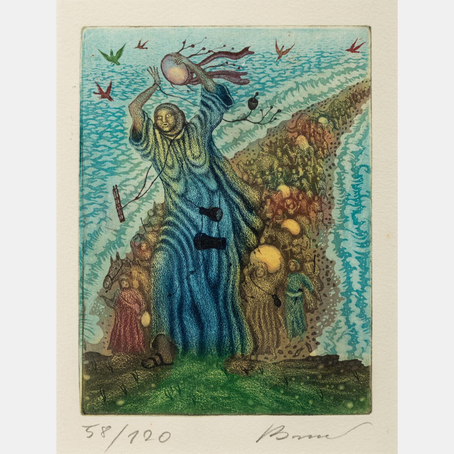 Collection of Six Etchings (from Haggadah Cycle )