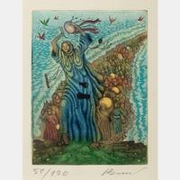Collection of Six Etchings (from Haggadah Cycle )