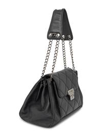 CHANEL, ACCORDION PUSH-LOCK FLAP BAG