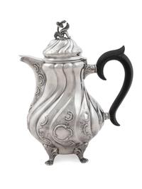 A Swedish Silver Teapot — C. G. Hallberg, Stockholm, Early 20th Century