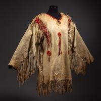 Sioux Quilled Hide Shirt