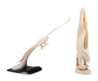 Walrus Ivory Sculptures