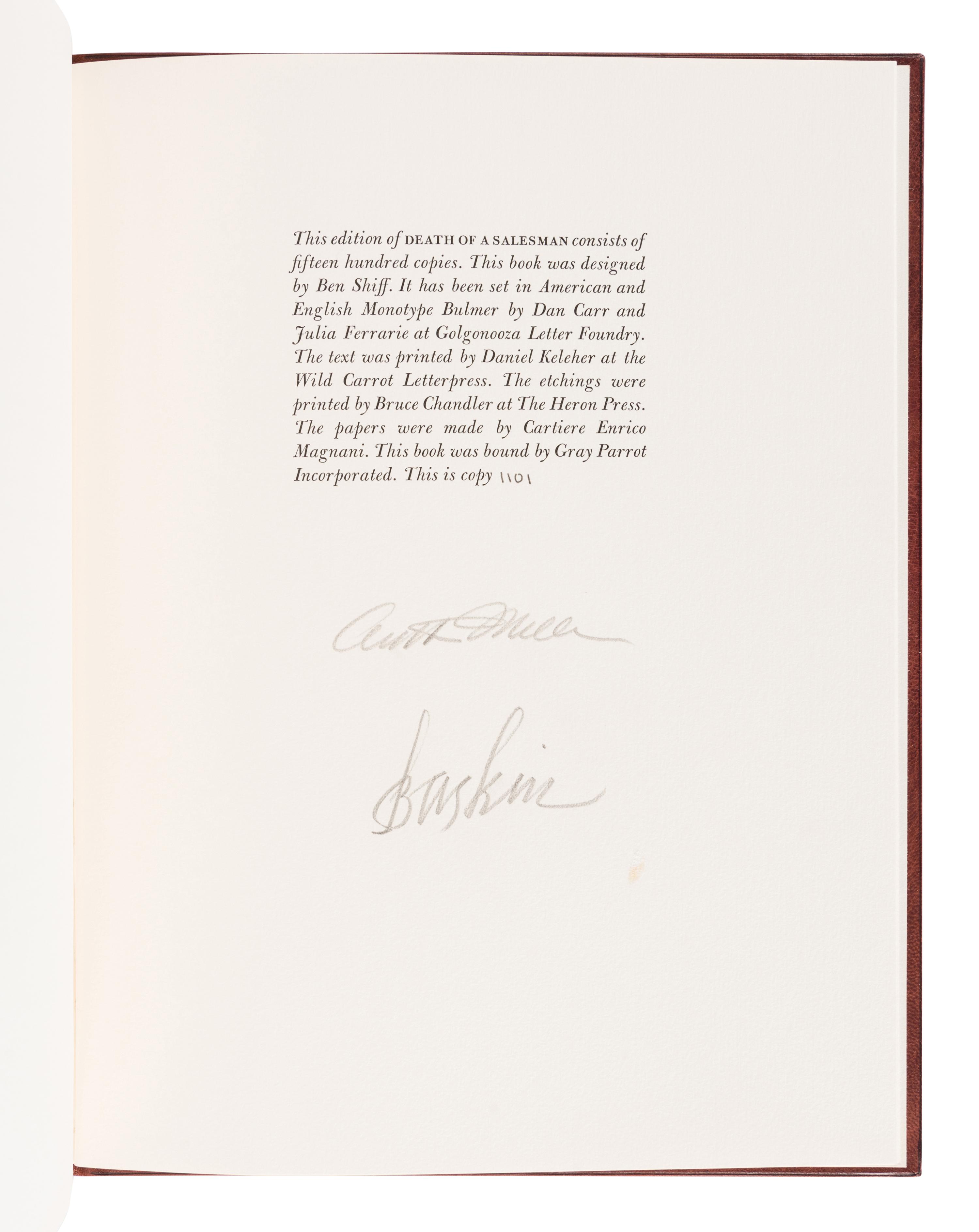 [LIMITED EDITIONS CLUB] – A group of 3 works, comprising: