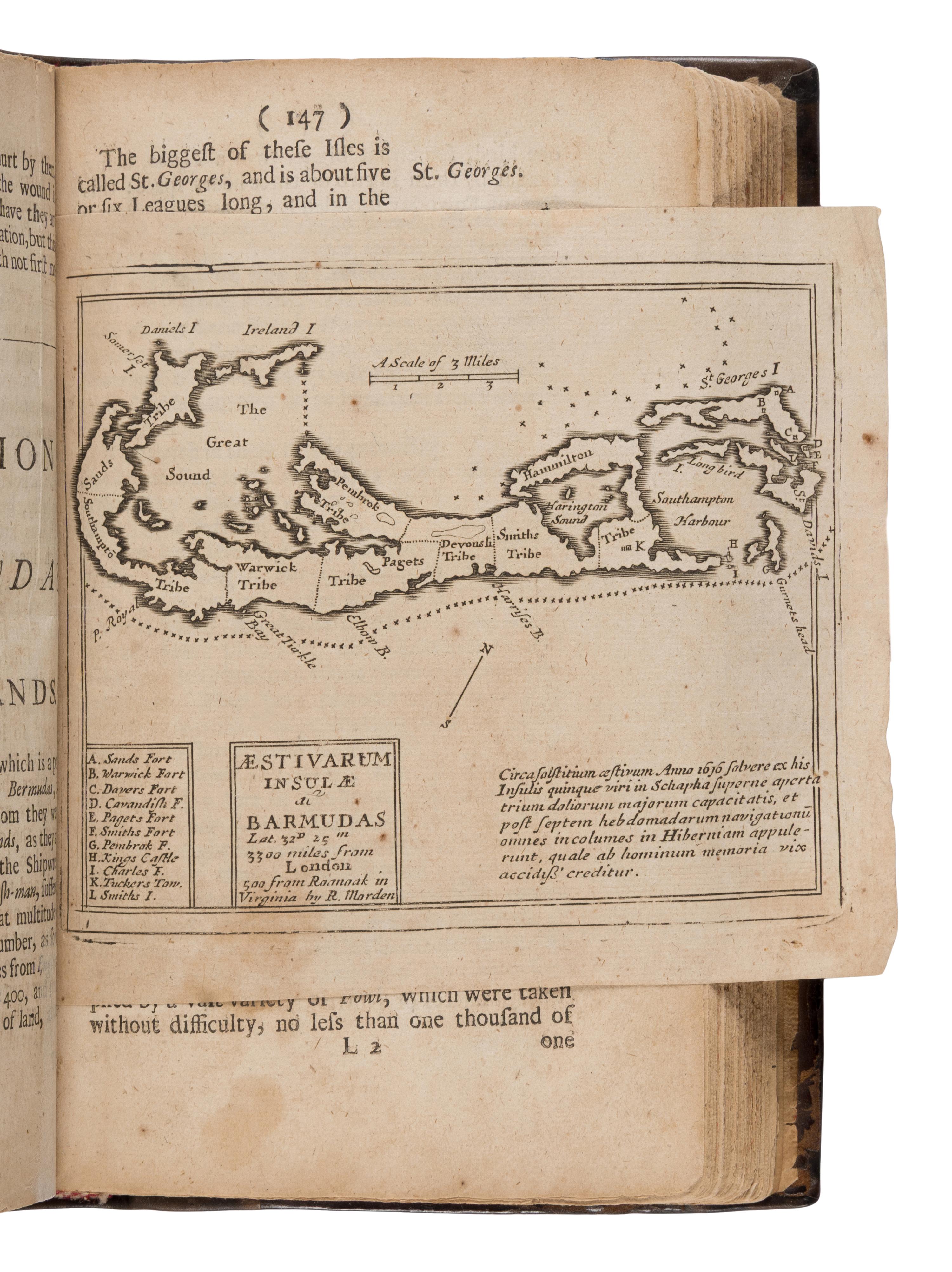 Blome, Richard (1635-1705). The Present State of His Majesties Isles and Territories in America... London: Printed for H. Clark, 1687.