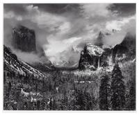 Clearing Winter Storm, Yosemite National Park,