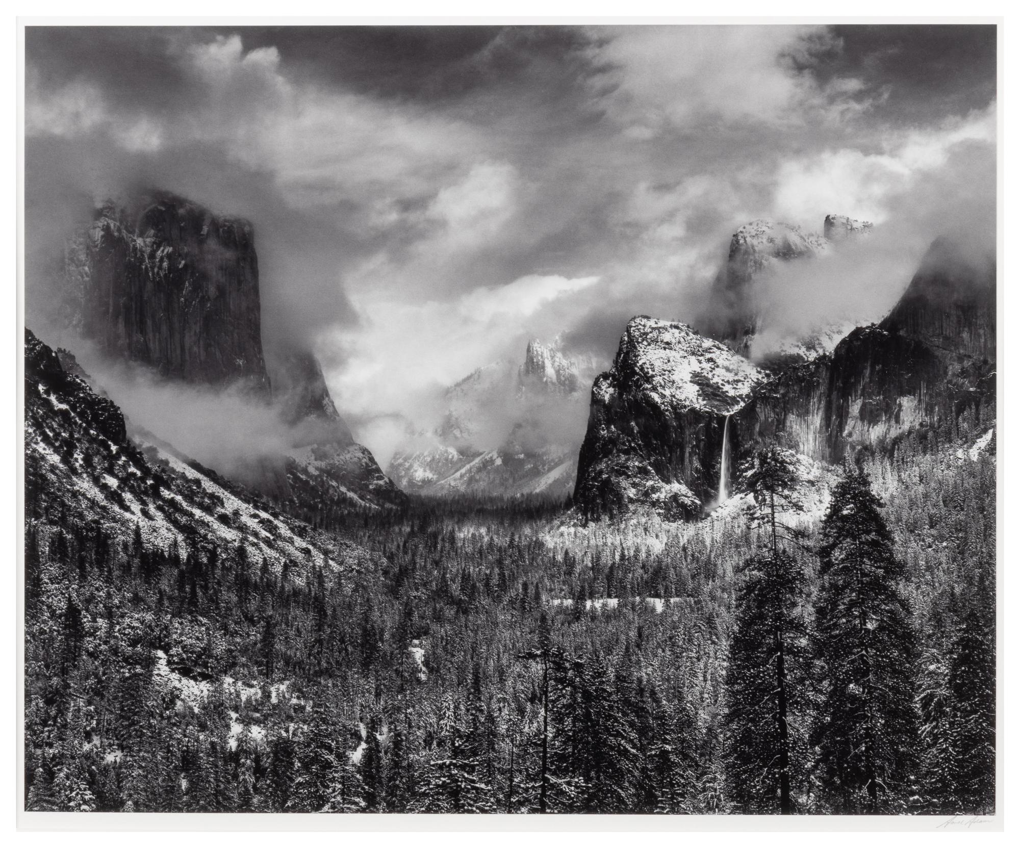 Clearing Winter Storm, Yosemite National Park,