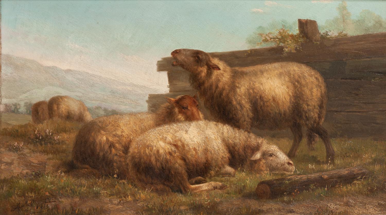 Pastoral Scene with Sheep