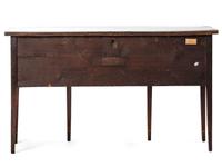 A Georgian Mahogany Line Inlaid Sideboard