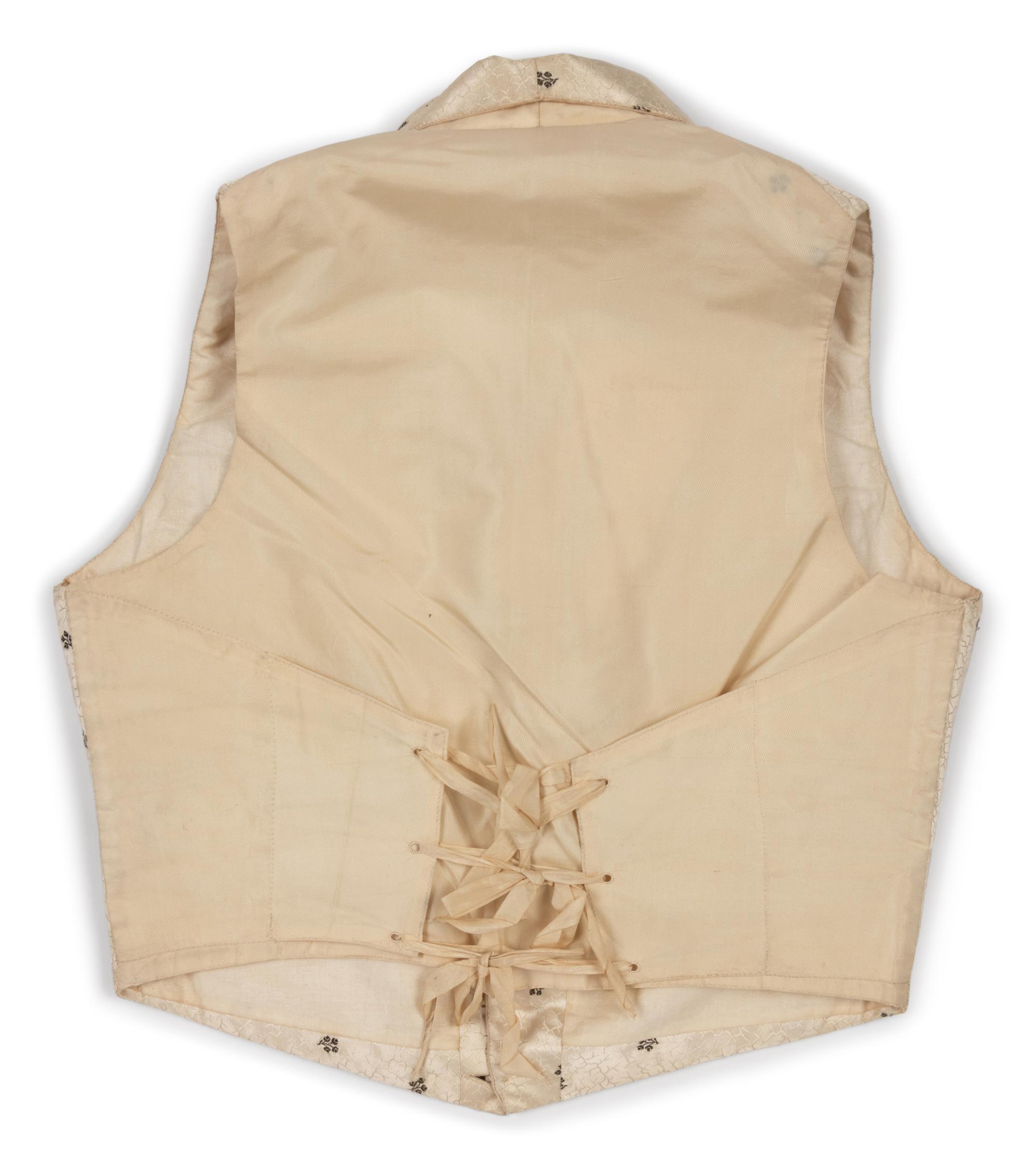 Four Men's 19th Century Waistcoats/Vests, 1850-70