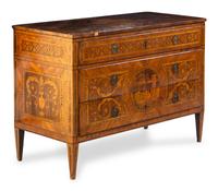 An Italian Marquetry Commode