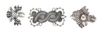 A Collection of Silver Brooches, William Spratling, Circa 1939-46, 21.50 dwts.