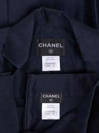 Chanel Polished Cotton Skirt Ensemble, Resort 2014