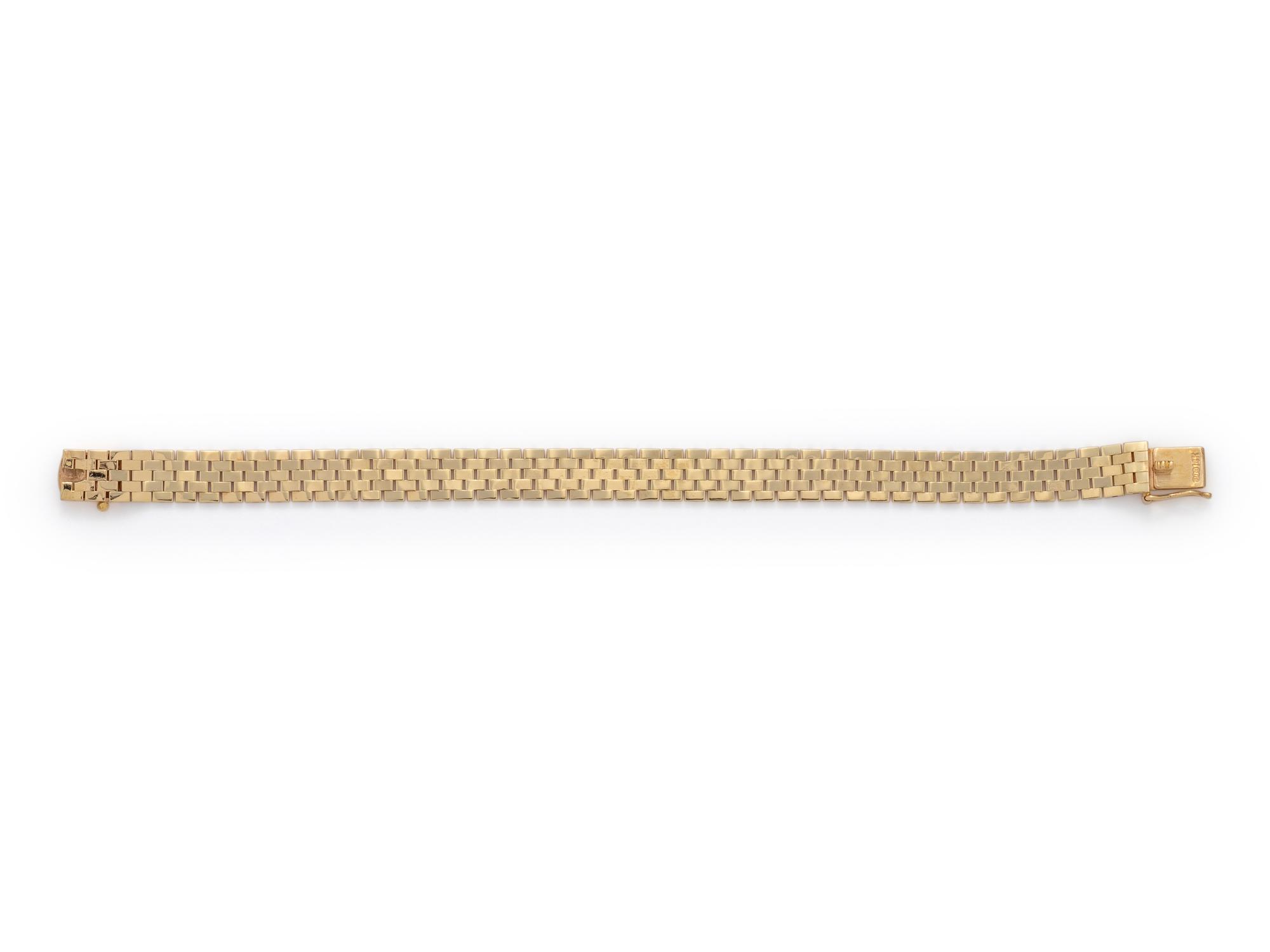 YELLOW GOLD BRACELET