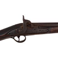 Early Production Percussion Altered Trade Gun by Wilson