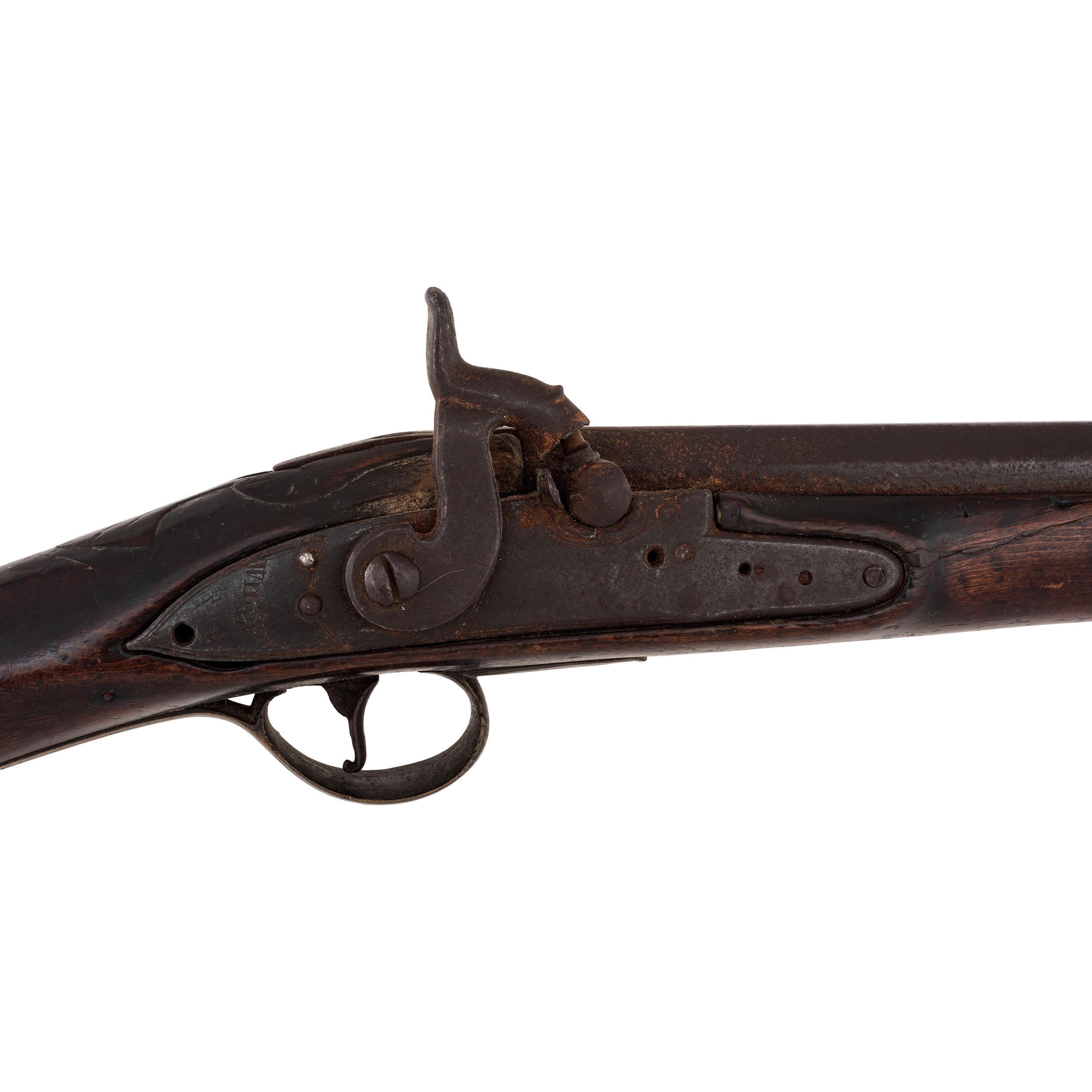 Early Production Percussion Altered Trade Gun by Wilson