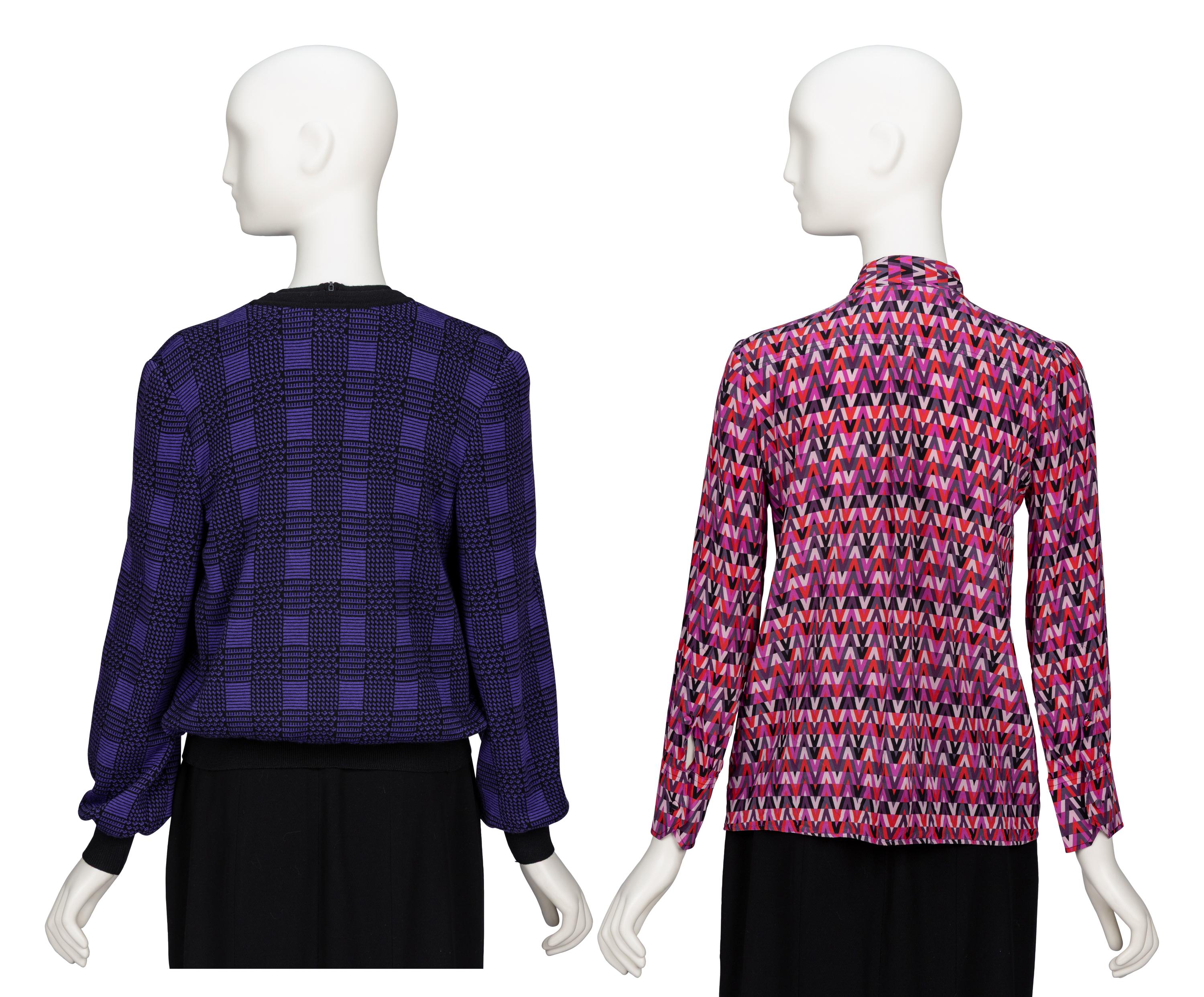 Valentino, Sweater Twin Set & Blouse