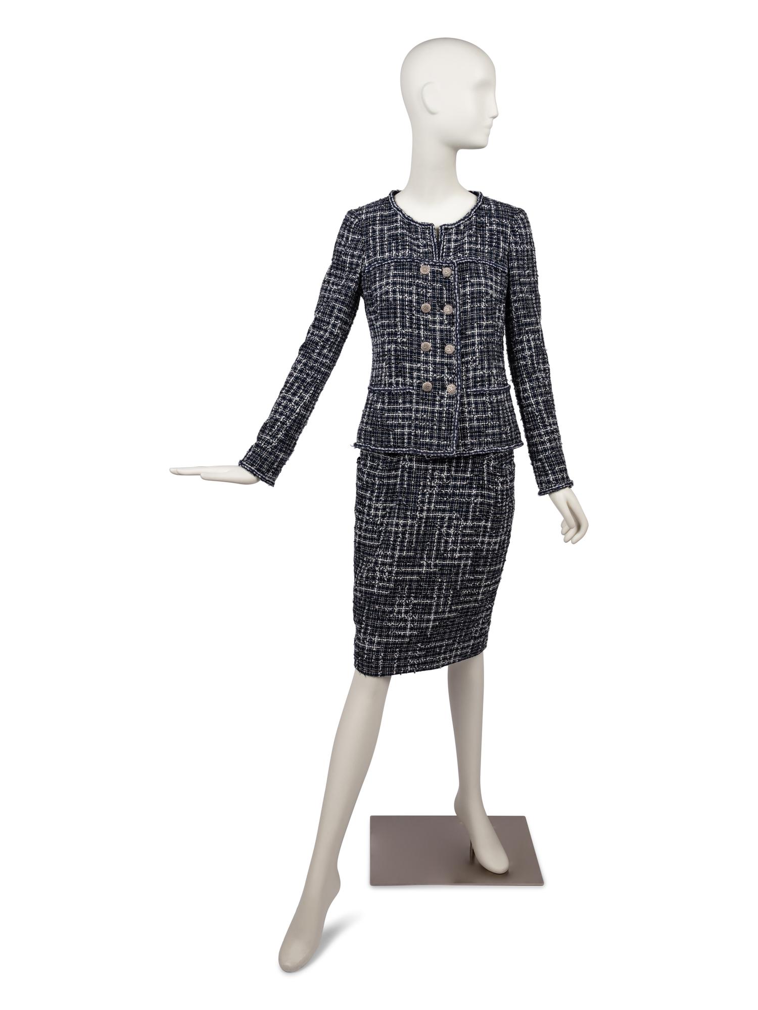 Chanel Blue and White Suit, 2010s