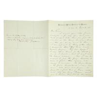 [Civil War] Sherman, William T. Autograph Letter, signed