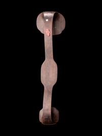 A Pair of Celadon Jade Inset Wood Ruyi Scepters