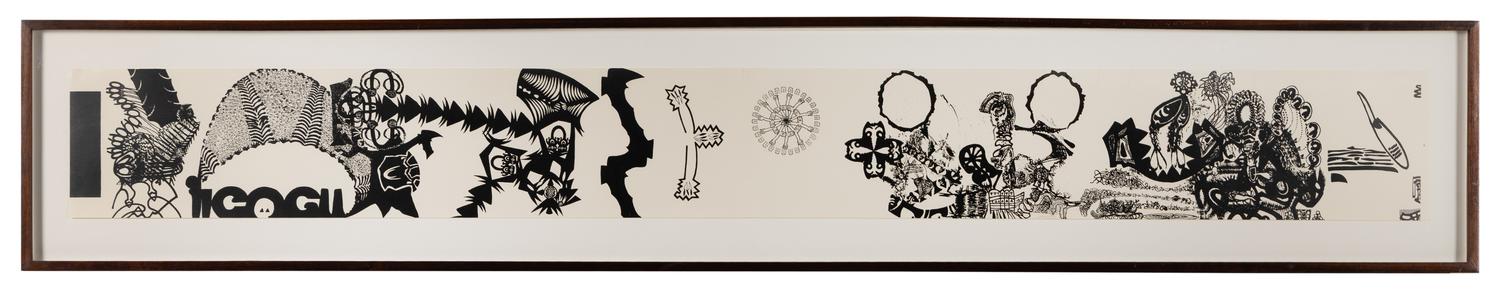 Öyvind Fahlström (Swedish, 1928-1976) — Opera , 1968