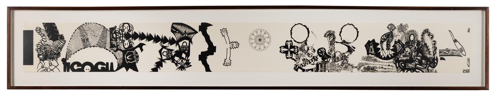 Öyvind Fahlström (Swedish, 1928-1976) — Opera , 1968