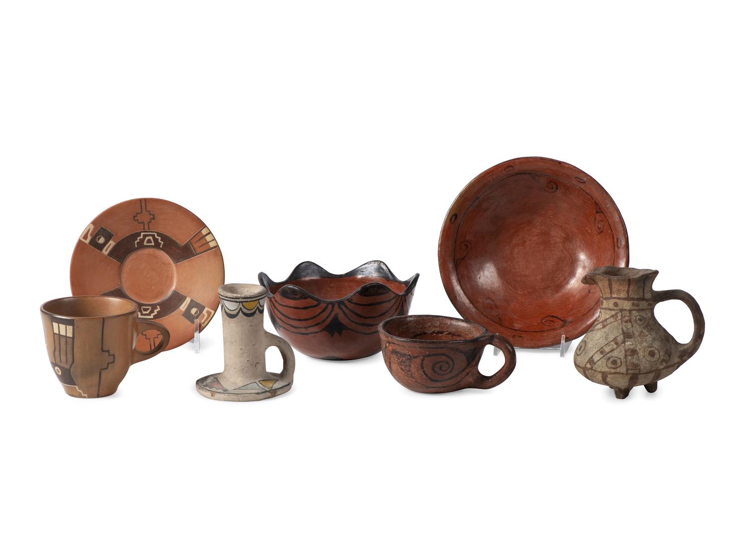 Collection of Southwest Pottery, Unique Forms