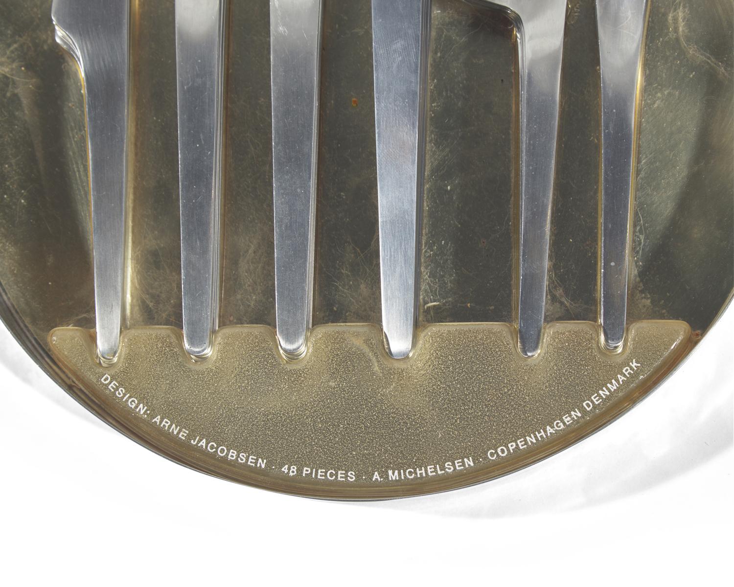 Arne Jacobsen Flatware Service for Eight, designed 1957