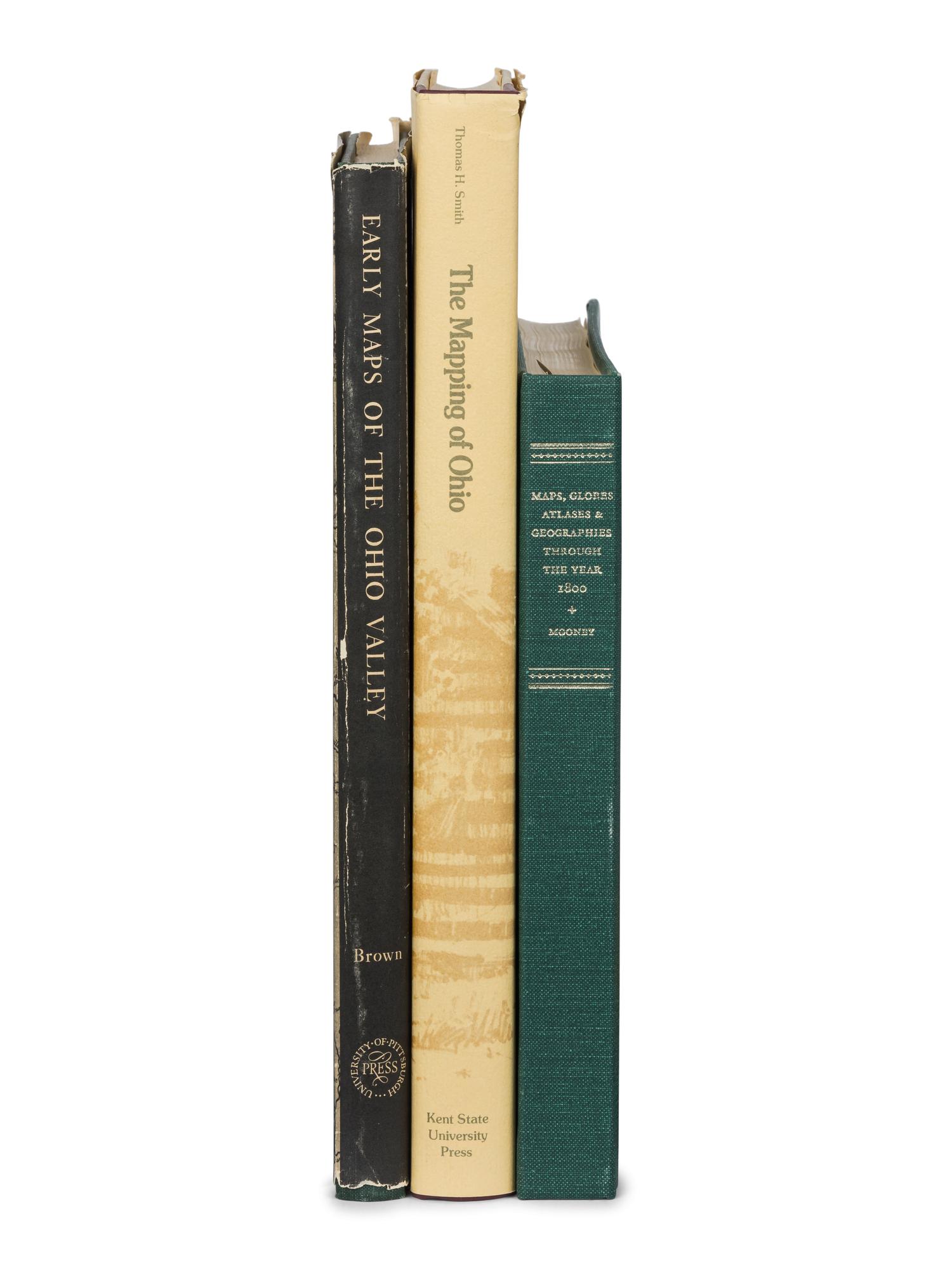 [BIBLIOGRAPHIES -- CARTOGRAPHY]. A group of 16 works regarding the mapping of the Americas, comprising: