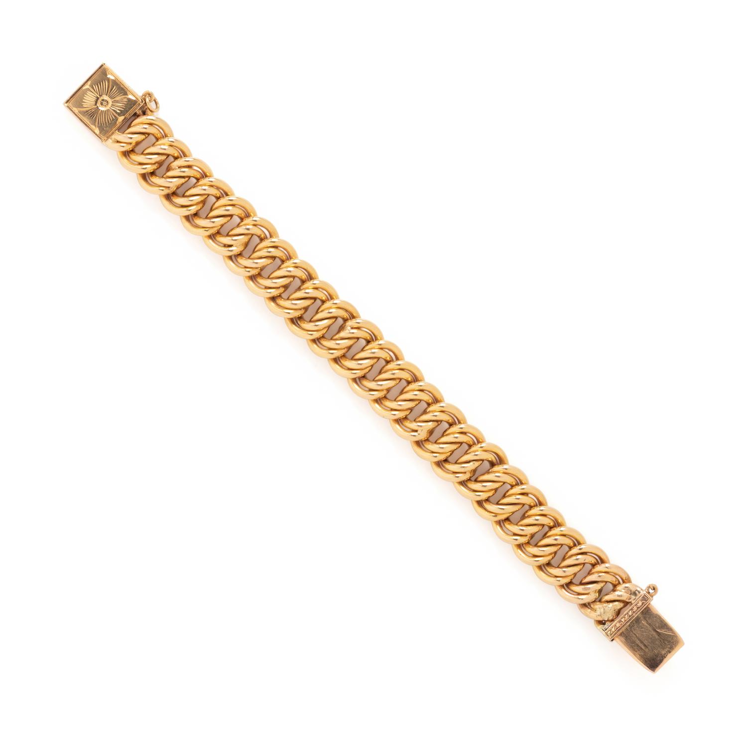 YELLOW GOLD BRACELET
