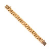 YELLOW GOLD BRACELET