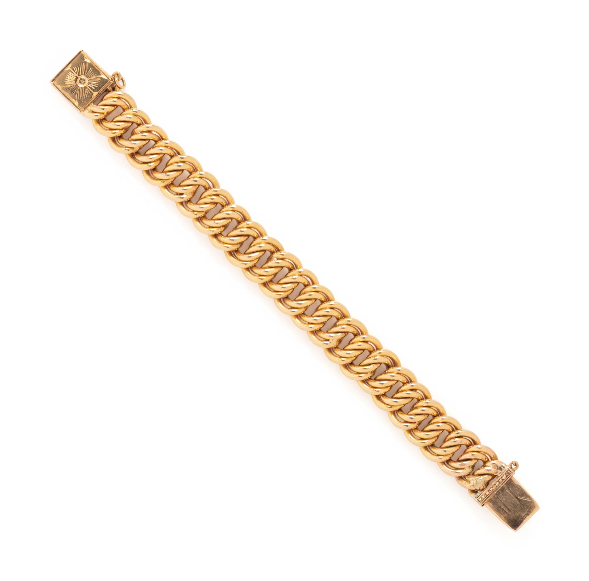 YELLOW GOLD BRACELET