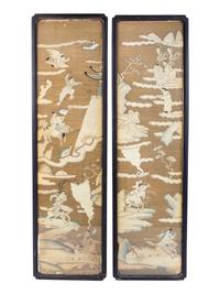 A Pair of Chinese Kesi Panels — 19TH CENTURY