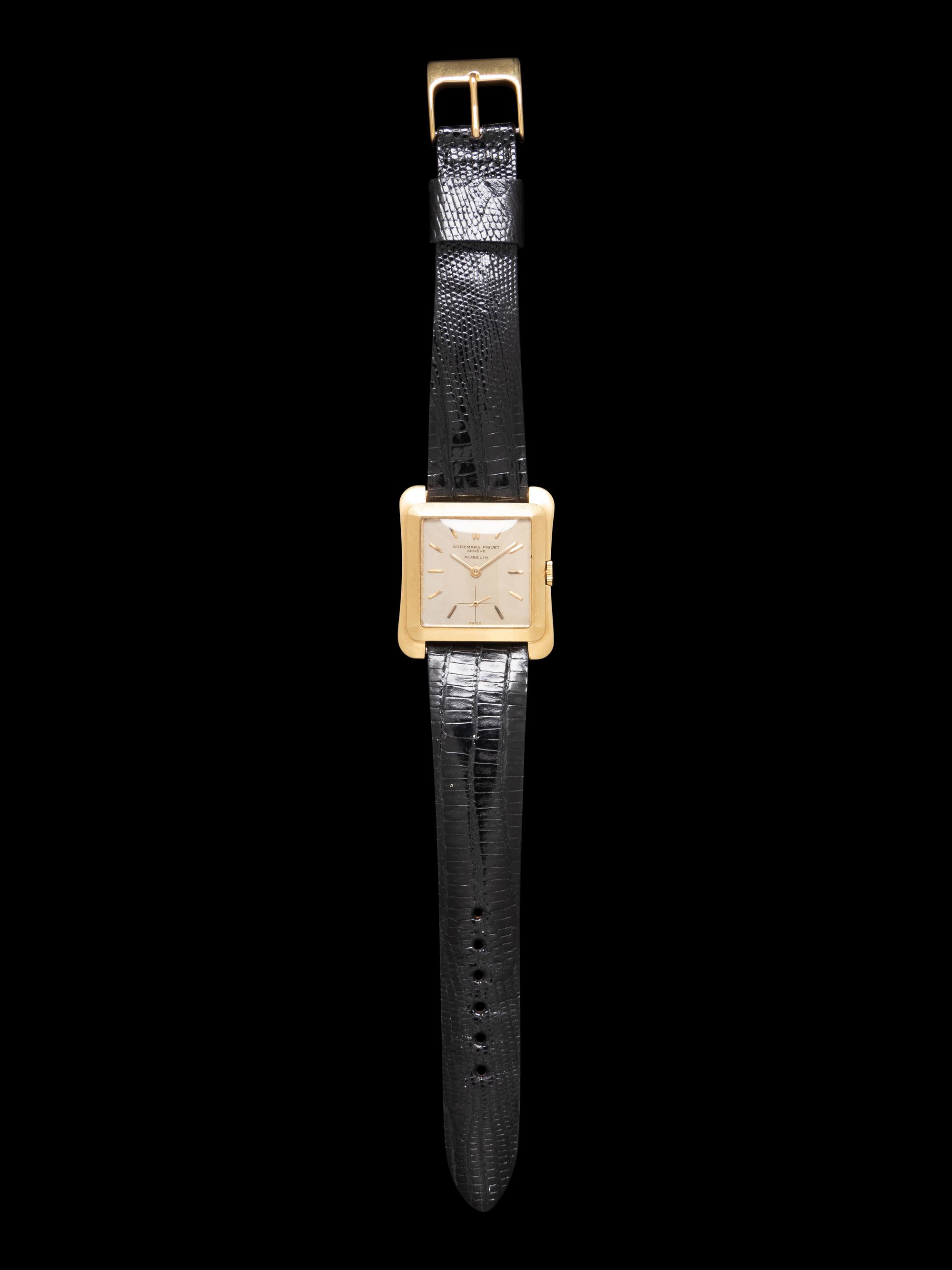 AUDEMARS PIGUET, 18K YELLOW GOLD WATCH