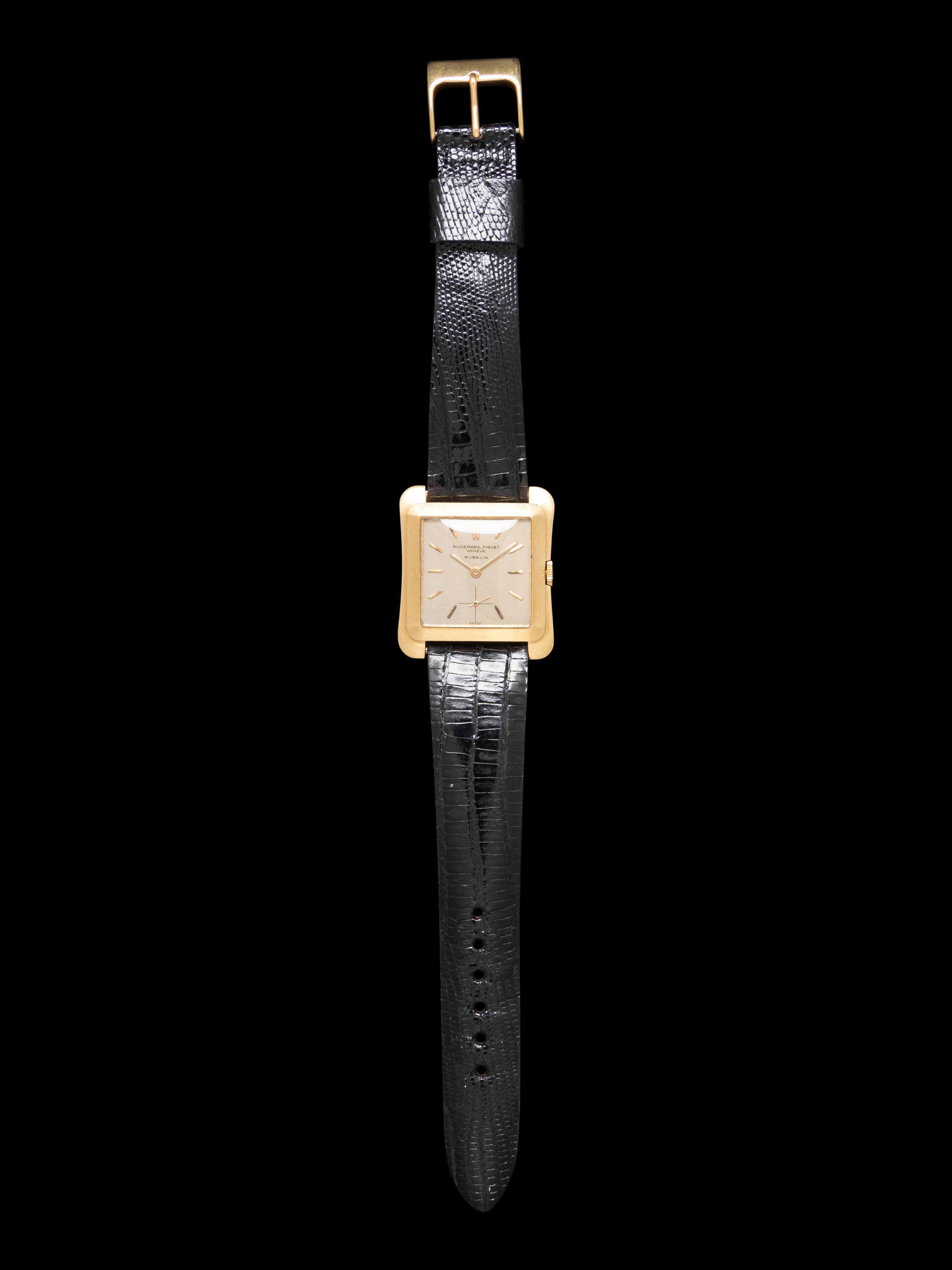AUDEMARS PIGUET, 18K YELLOW GOLD WATCH