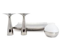 Seven Georg Jensen Stainless Steel Table Articles