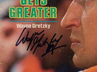 A Wayne Gretzky Signed Autographed 1985 Sports Illustrated Magazine,