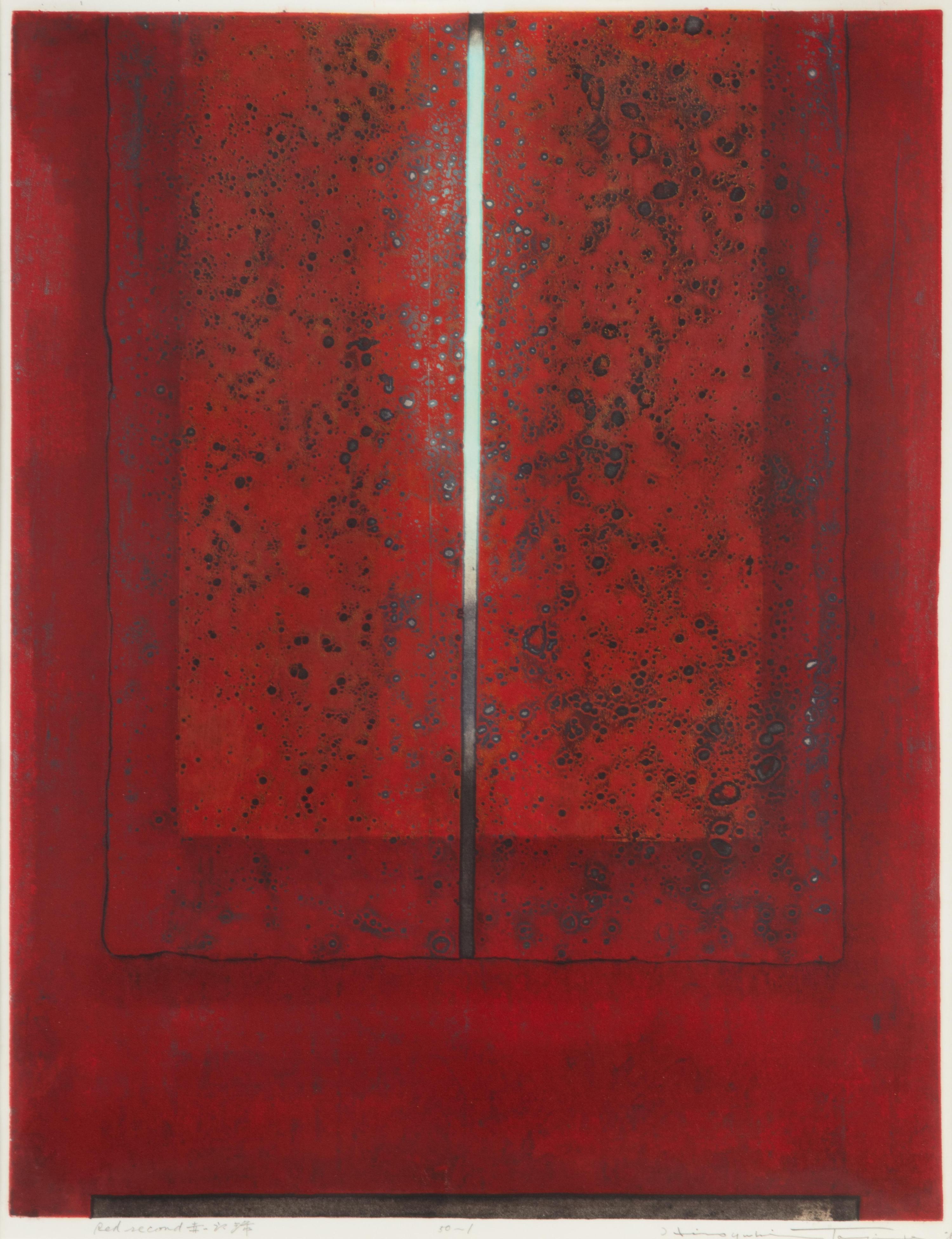 Artist Unknown, (Japanese, 20th century), Red Second, 1985