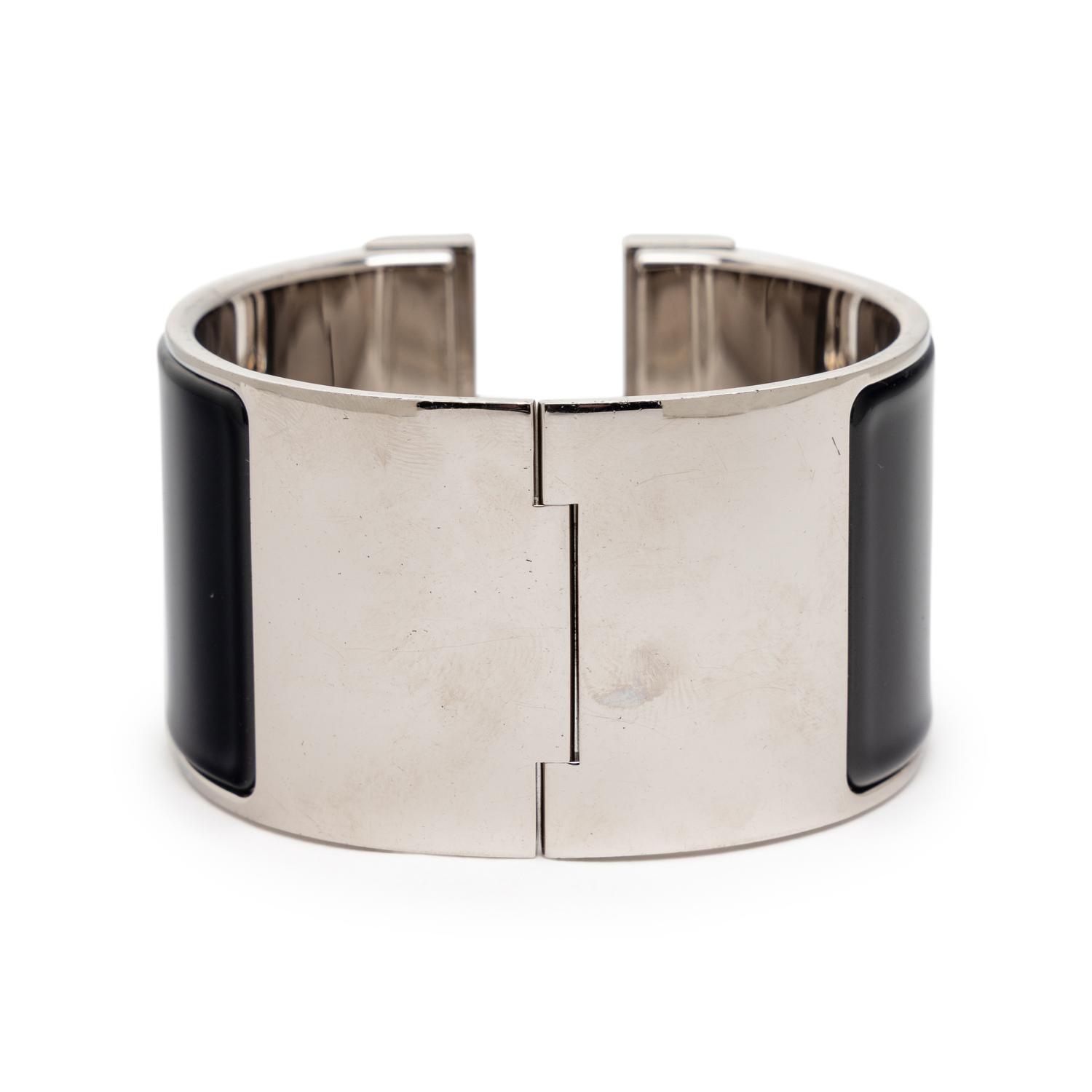 HERMÈS, CLIC CLAC H ENAMEL BRACELET