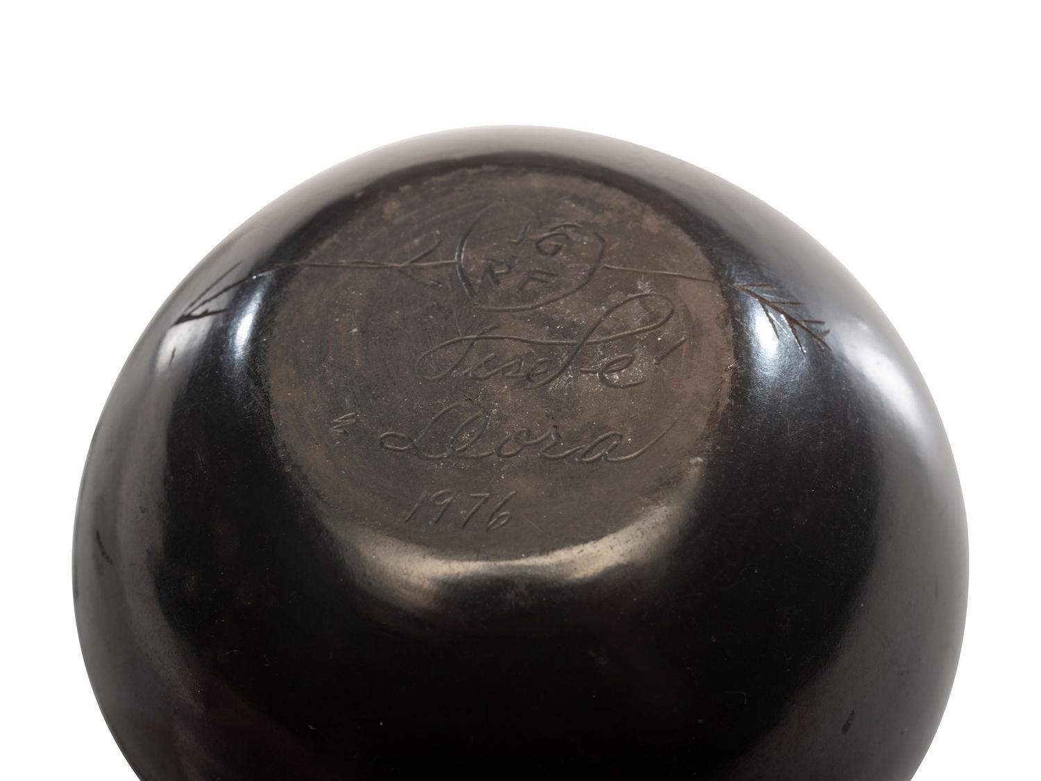 Blackware Pottery Jars