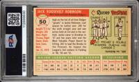 A 1955 Topps Jackie Robinson Baseball Card No. 50 (PSA 5 EX)