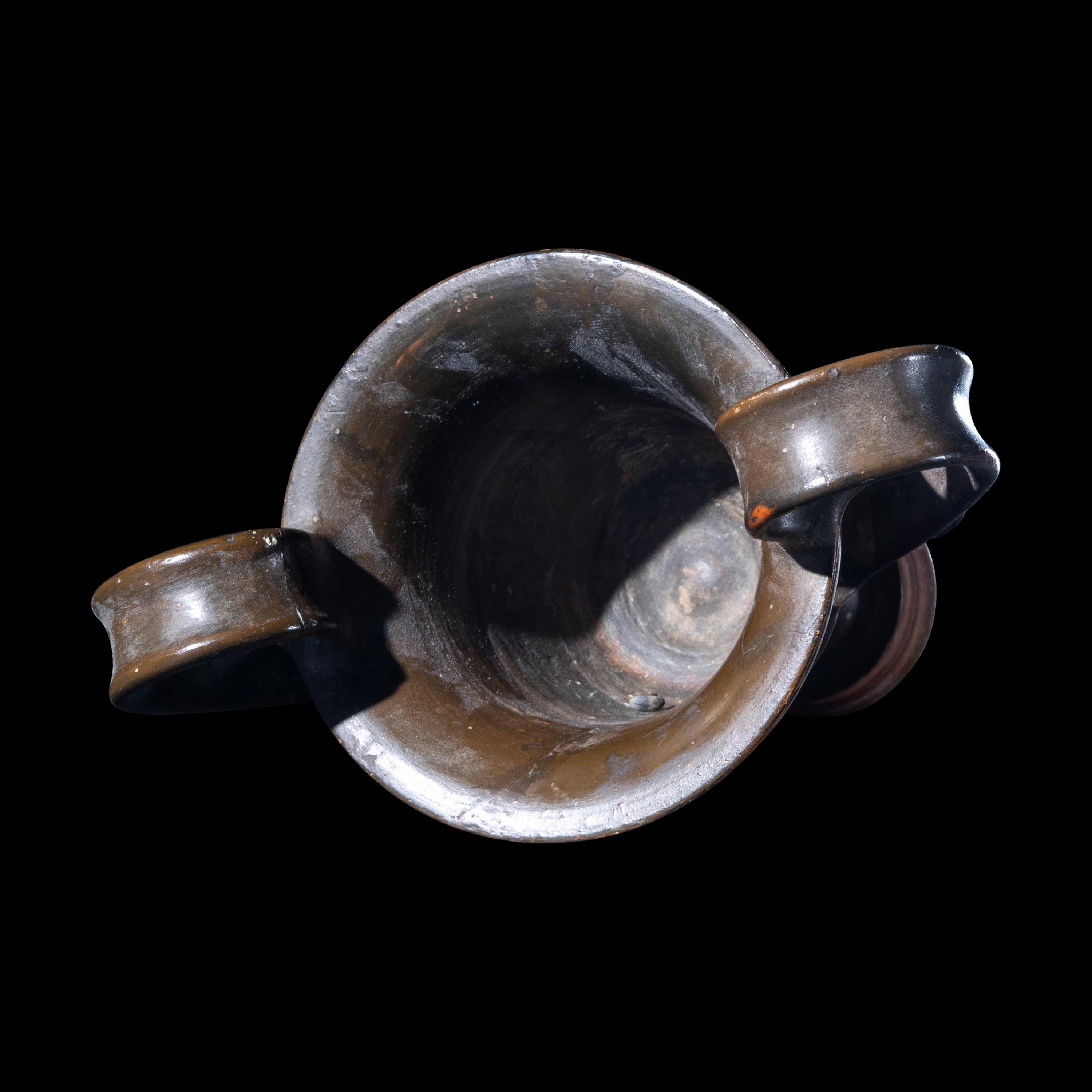 A Campanian Red-Figured Kantharos