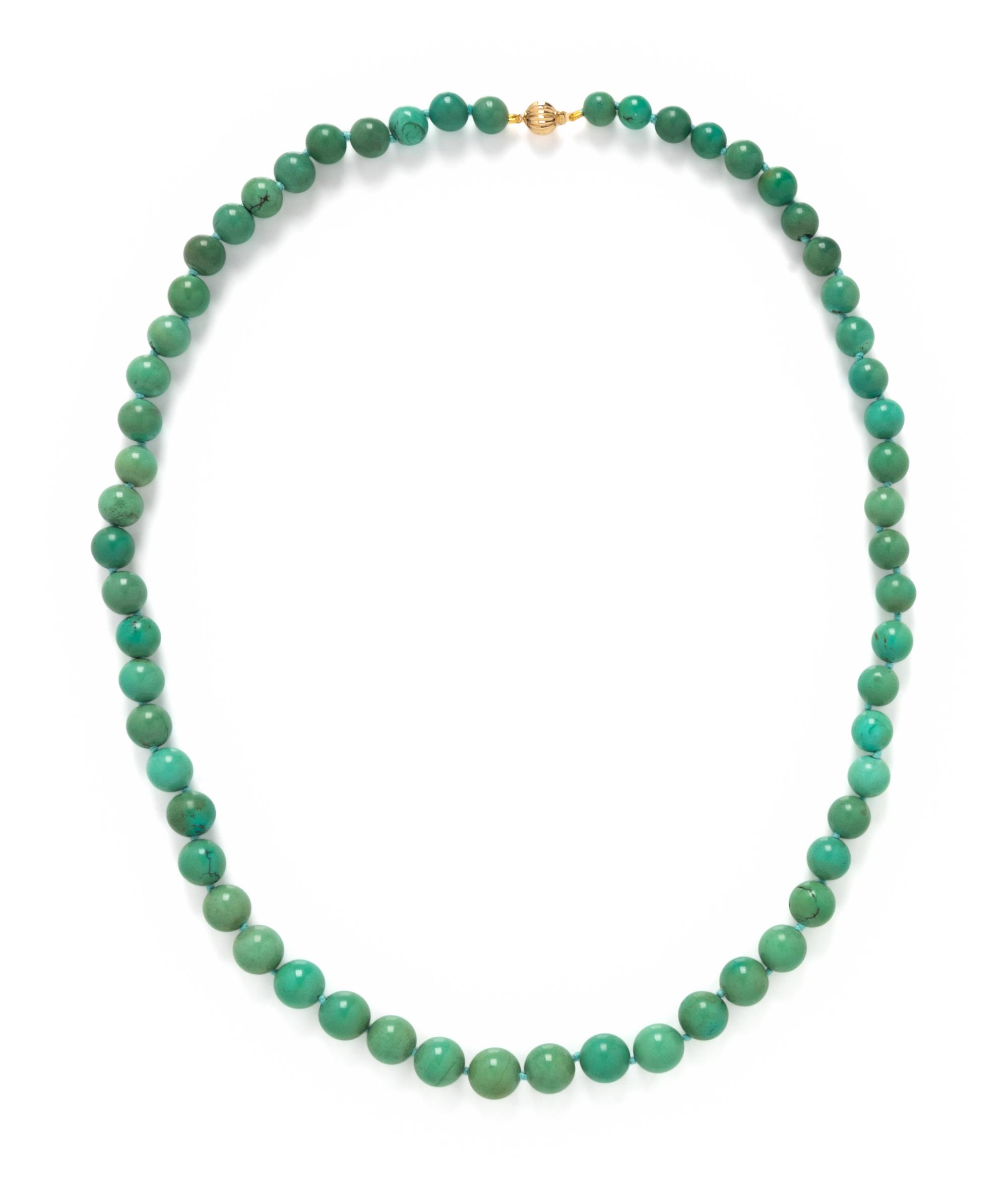 TURQUOISE BEAD NECKLACE