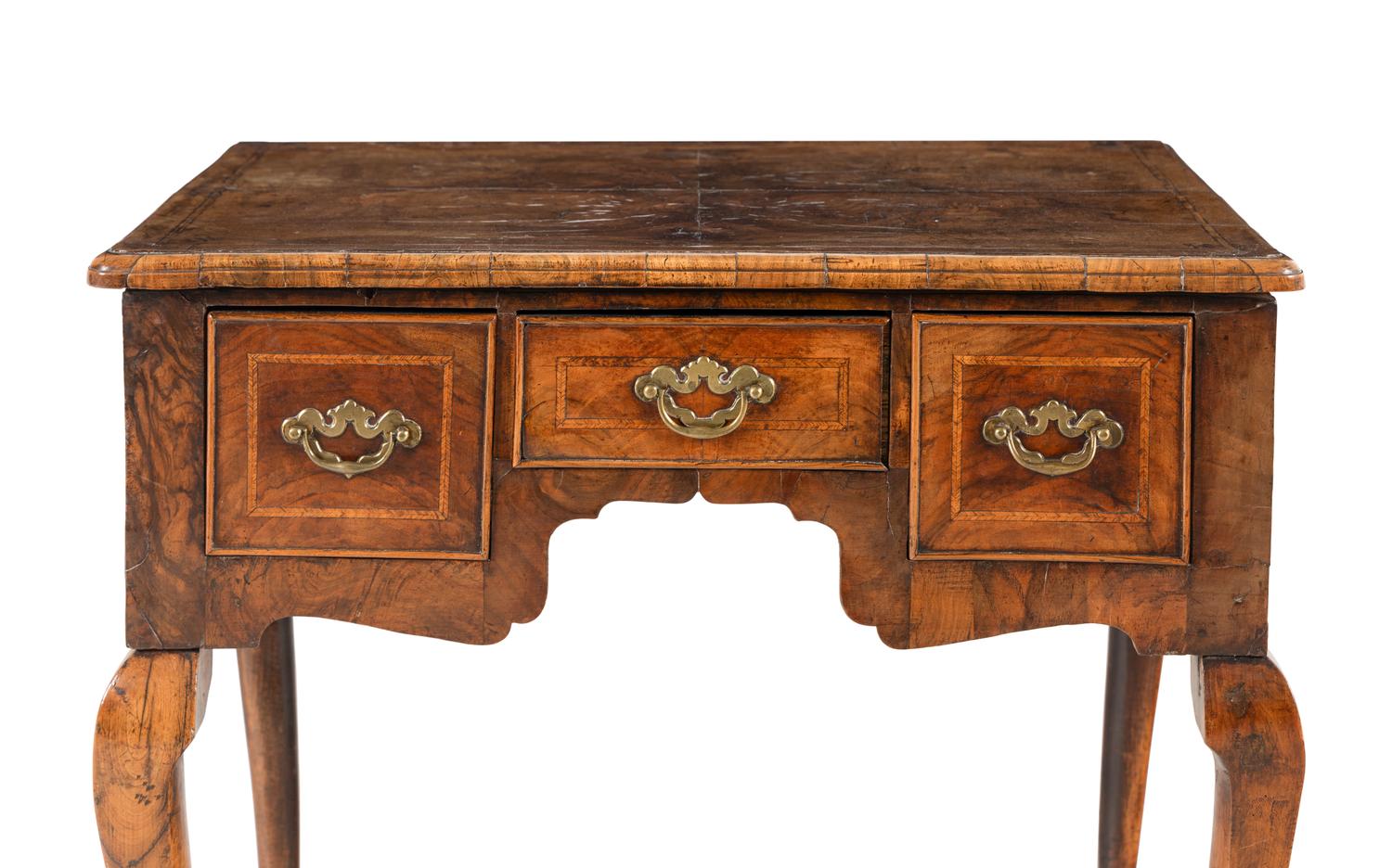 A George II Walnut Dressing Table