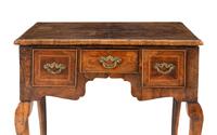 A George II Walnut Dressing Table