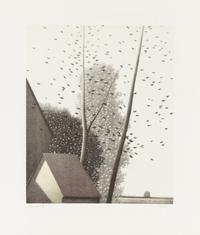 Robert Kipniss, (American, b. 1931), Leaves Aloft