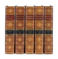HAKLUYT, Richard (1553-1616). Hakluyt's Collection of the Early Voyages, Travels and Discoveries of the English Nation. A new edition, with additions . London: G.Woodfall for R.H.Evans [and others], 1809-1812.
